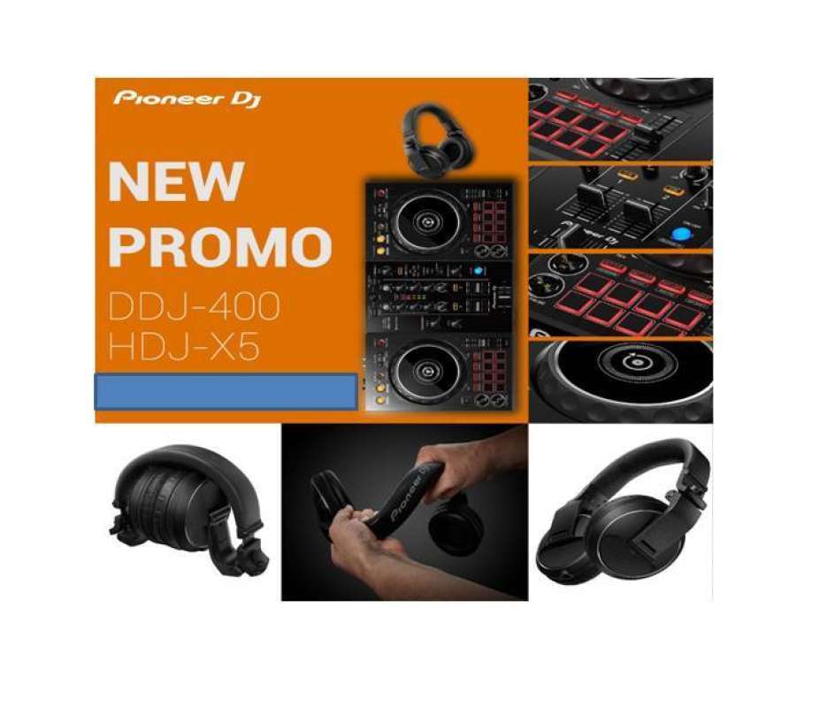 Jual Pioneer DJ Controller DDJ400 Free Headphone HDJX5 di Seller