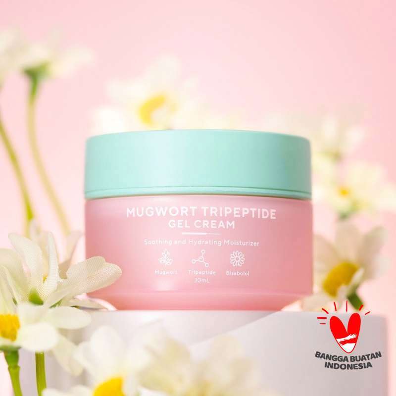 Promo True to Skin Mugwort Tripeptide Moisturizer Gel Cream