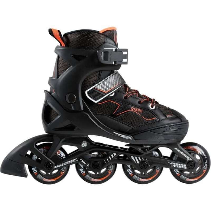 Roller réglable enfant FIT3 NOIR KHAKI