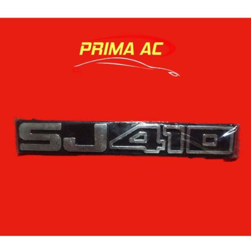Promo Emblem Mobil Tulisan Sj410 Suzuki Jimny Katana Diskon 25% di