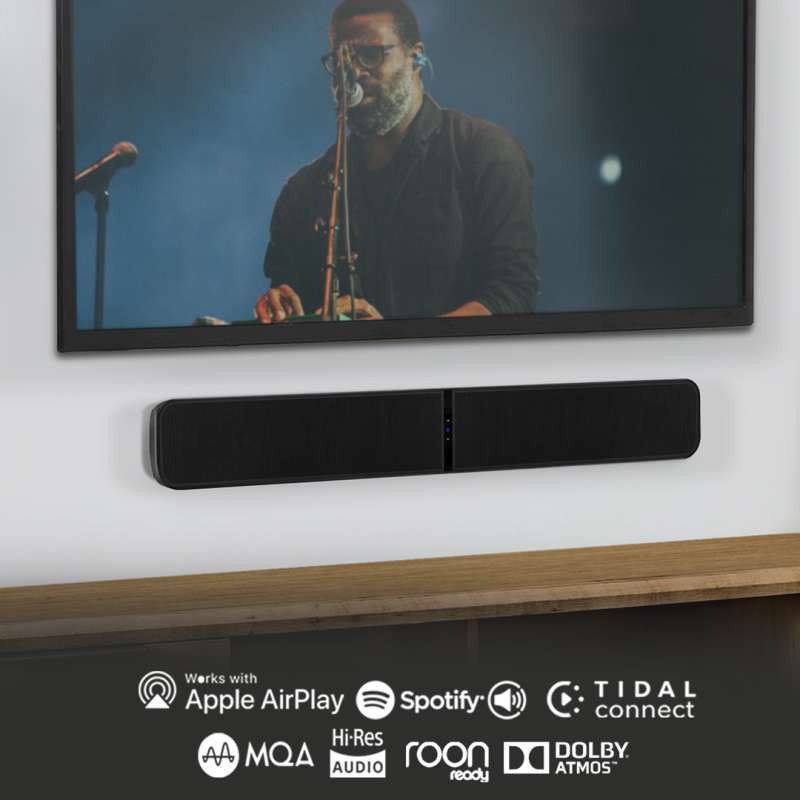 Jual Bluesound Pulse Soundbar+ Wireless Streaming Sound System Black