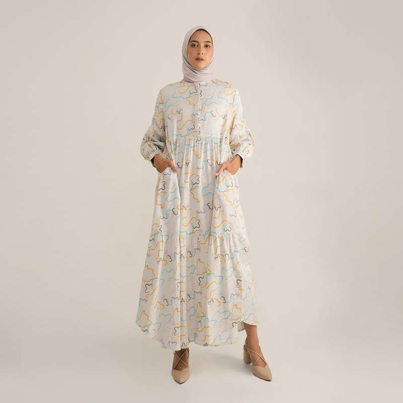 Jual Jenna & Kaia Lucius Dress Confetti XL di Seller Jenna & Kaia