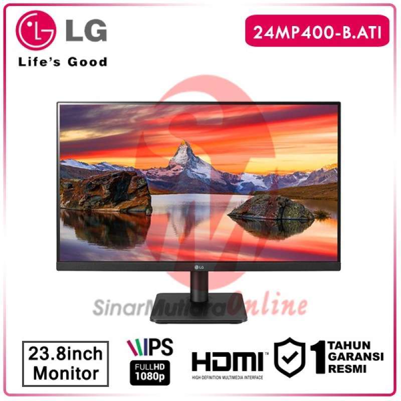 Jual Monitor LG 24MP400B ATI 23.8 inci LEC IPS FULL HD HDMI di Seller