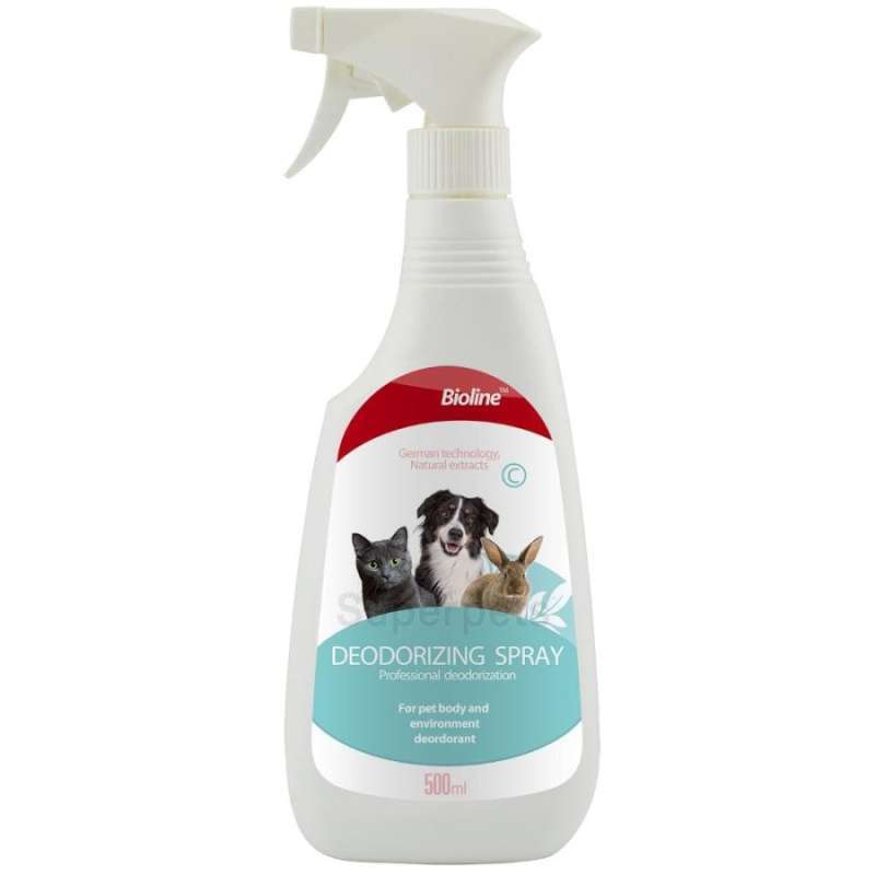 Jual Bioline Deodorizing Spray 500 ml Spray Penghilang Bau Hewan di