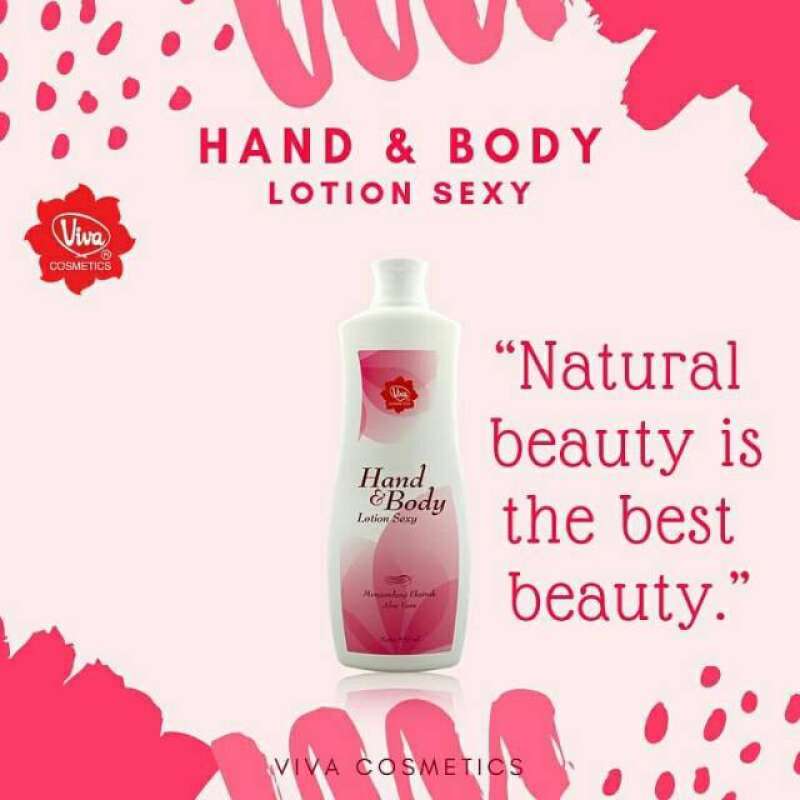 Promo Hand and Body Lotion Viva Original Sexy Aloe Vera 550 ml Diskon 3