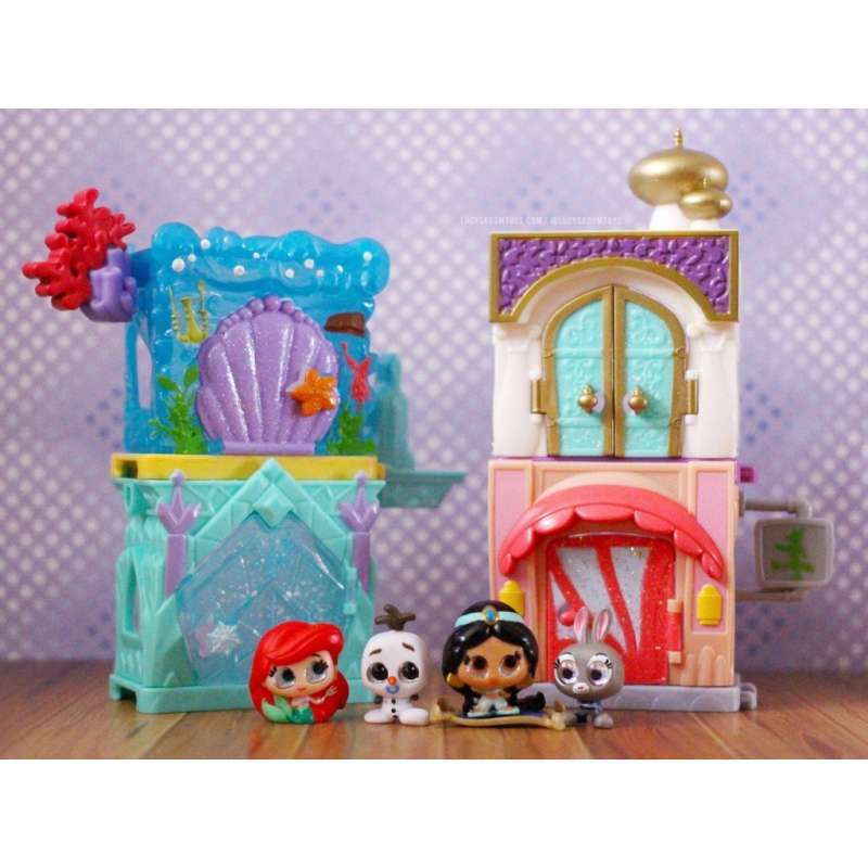 Doorables Ministack Promo Disney Doorables Mix And Stack Mini Playsets Series With House ...