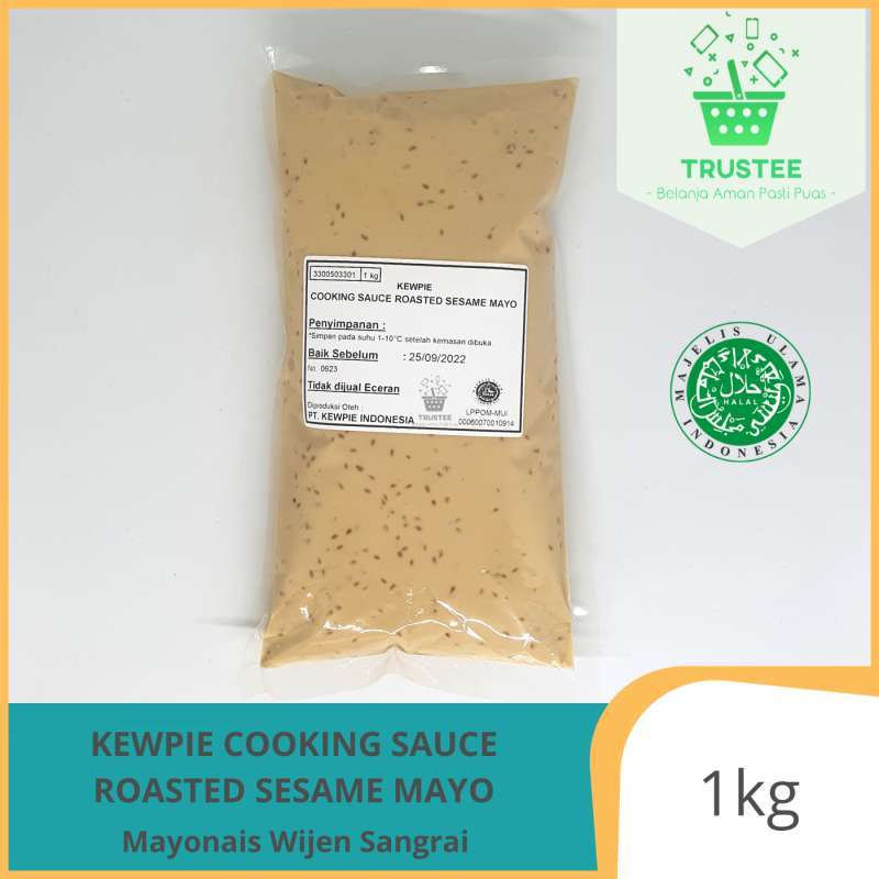 Jual Kewpie Cooking Sauce Roasted Sesame Mayo / Saus Mayonnaise Wijen