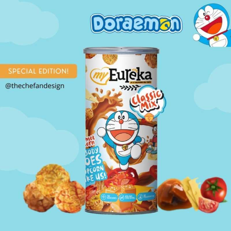 Jual Eureka Popcorn Big Can (70g) Classic Mix di Seller The Chef and
