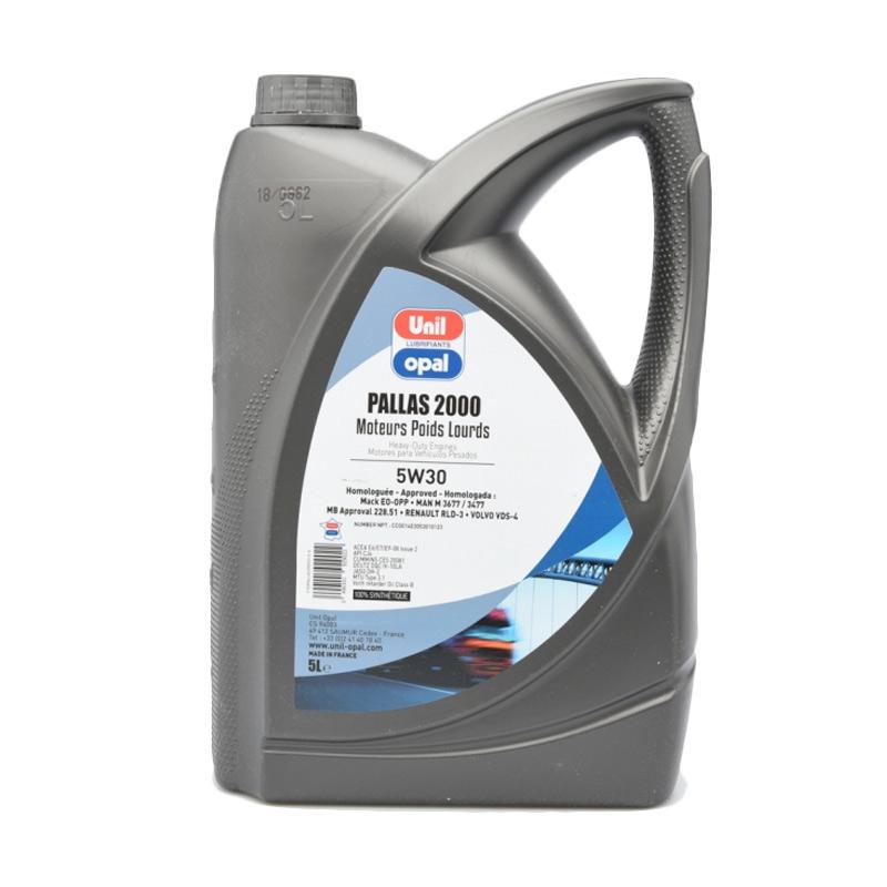 Jual Unil Opal Pallas 2000 5W-30 Full Synthetic Oli Mobil [5 Liter ...
