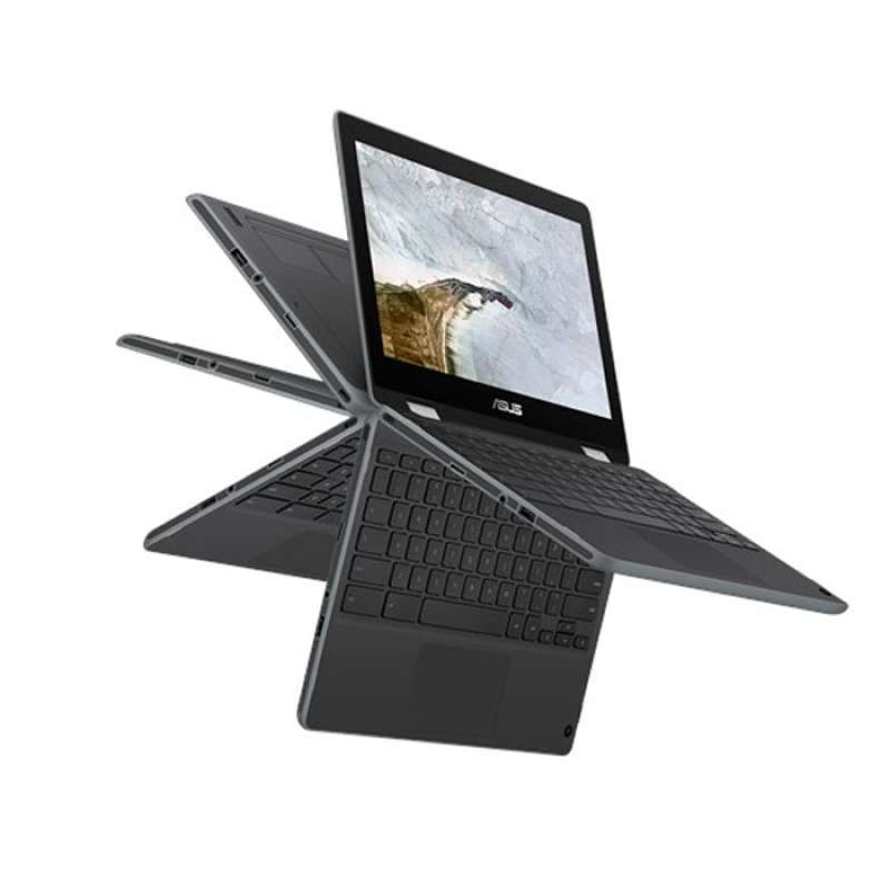 Jual LAPTOP ASUS CHROMEBOOK FLIP C214MA BU0393 (INTEL DUAL CORE N4020