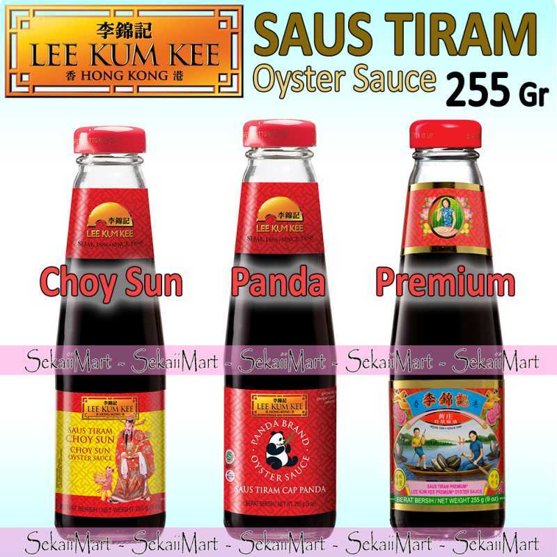 Jual LEE KUM KEE Saus Tiram PANDA / PREMIUM / CHOY SUN 255g LKK