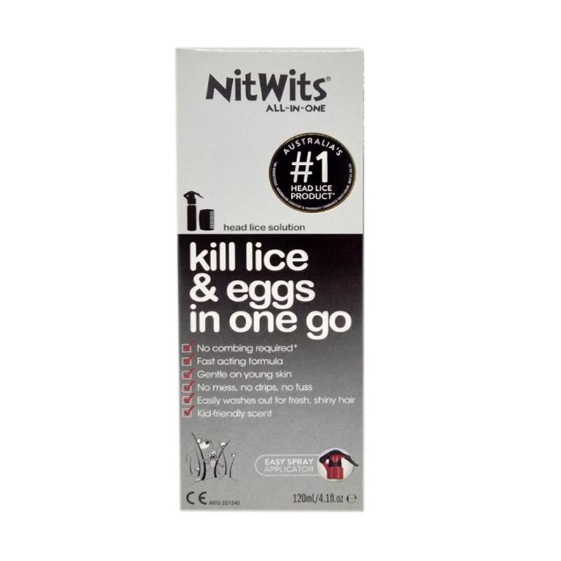 Jual Nitwits All in One Head Lice Solution Obat Kutu Rambut [Original