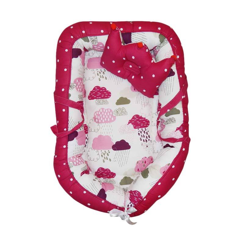 Jual Wonderland Motif Awan Baby Nest Kasur Bayi Online