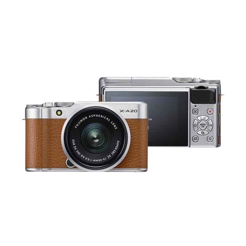 Jual Fujifilm XA20 KIT 1545 mm Kamera Mirrorless 01. Brown di Seller