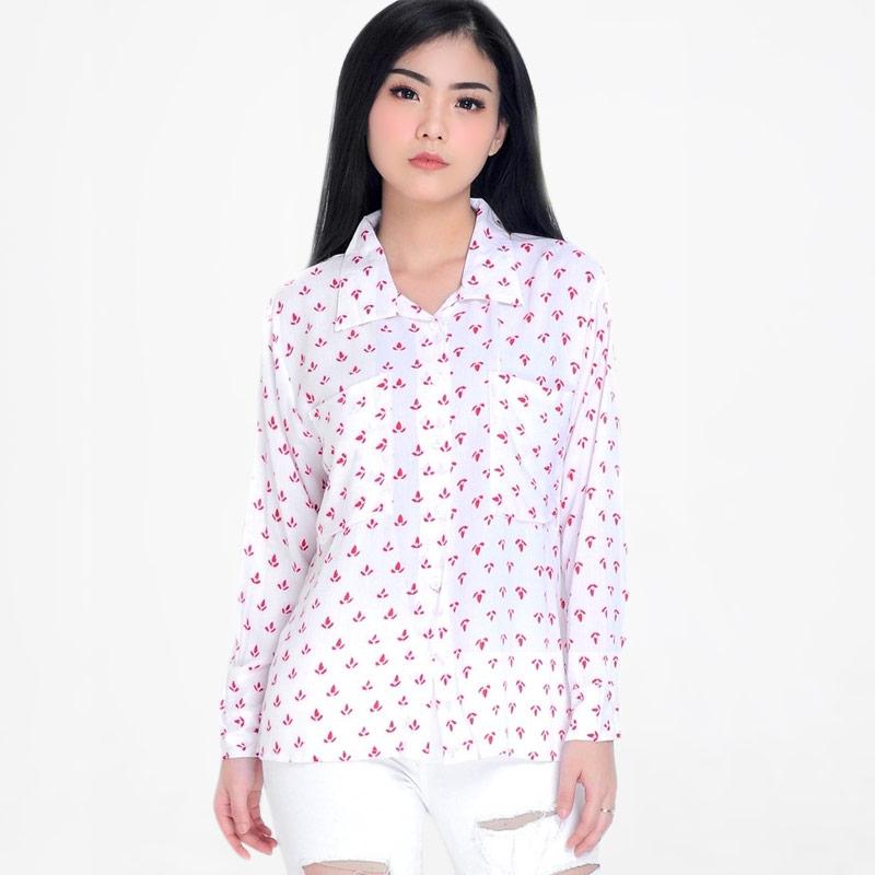  Baju  Kemeja Wanita  Terkini  Juwitala