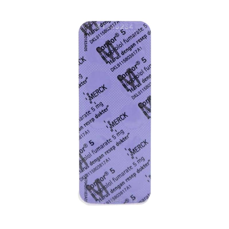 Jual Merck Concor 5 Obat [1 Strip @10 Tablet] di Seller Olympia
