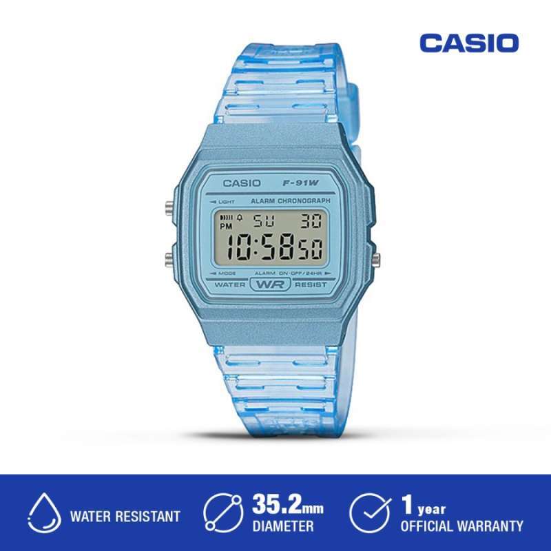 Jual Jam Tangan Wanita Digital Casio F91WS2DF Original di Seller Holy Store Karet Kuningan