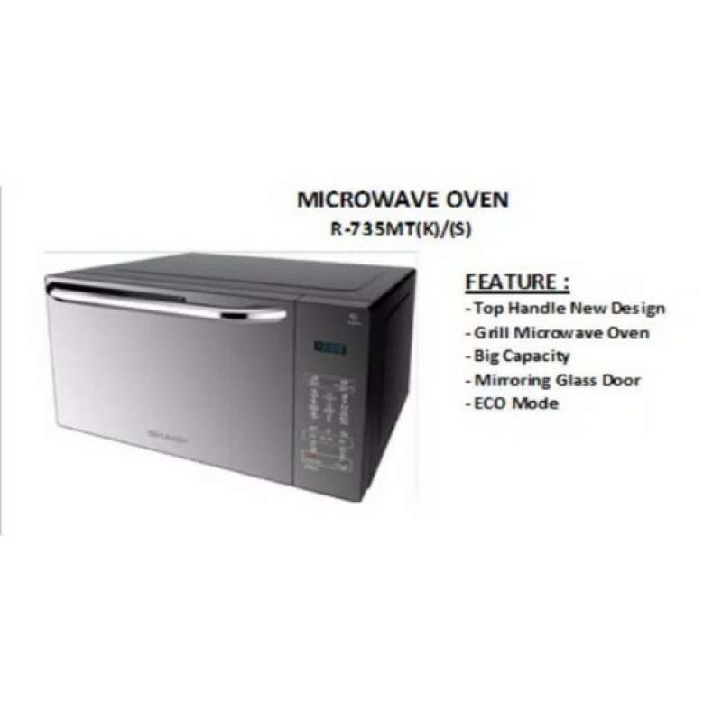 Promo Sharp Microwave Oven R735Mt(S)/(K). 25 Liter. Baru Bergaransi