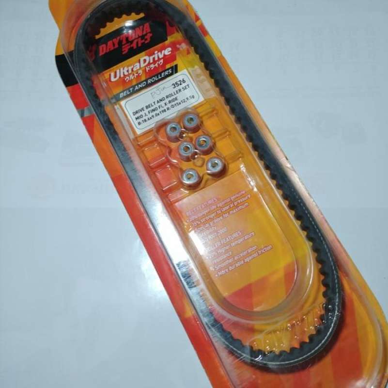 Jual Daytona Vanbelt Set Roller Mio J & Xride & Fino Fi & Soul Gt & Mio