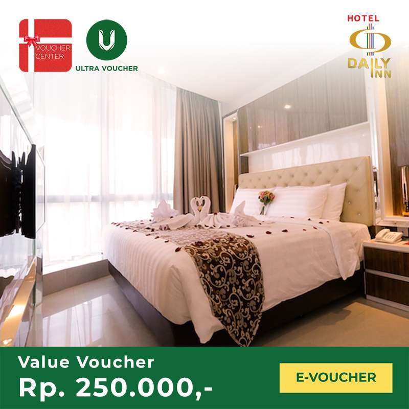 Promo Voucher Digital Hotel Daily Inn Rp. 250.000 Diskon 1% Di Seller ...