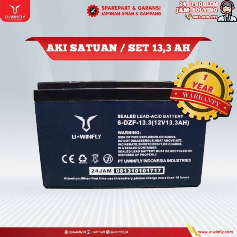 Jual AKI SEPEDA LISTRIK A13 Murah Termurah SNI di Seller Gudang Sepeda