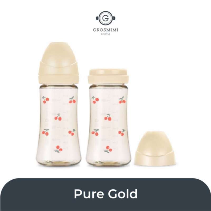 Jual Grosmimi PPSU Cherish Feeding Bottle Twin Pack 300ml di Seller