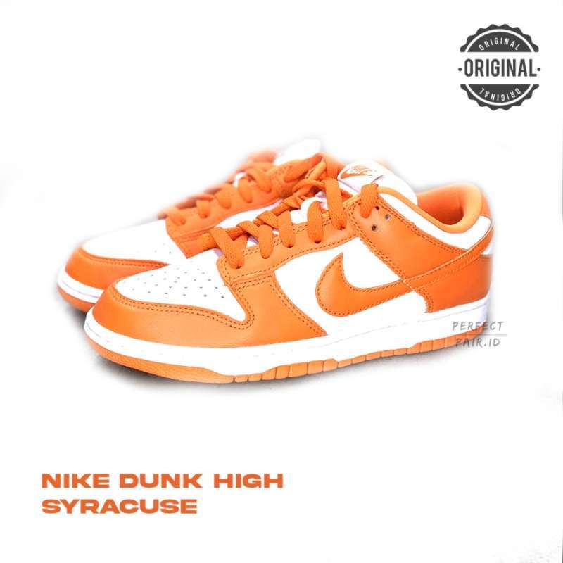 Jual NIKE Dunk Low Syracuse 100 Original BNIB di Seller PERFECTPAIR.ID