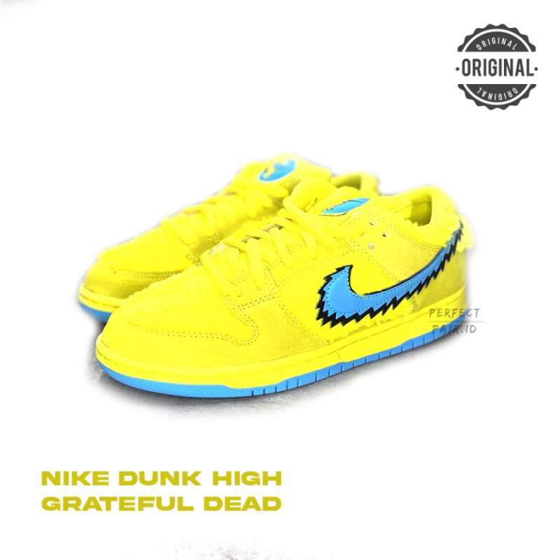 nike grateful dead yellow