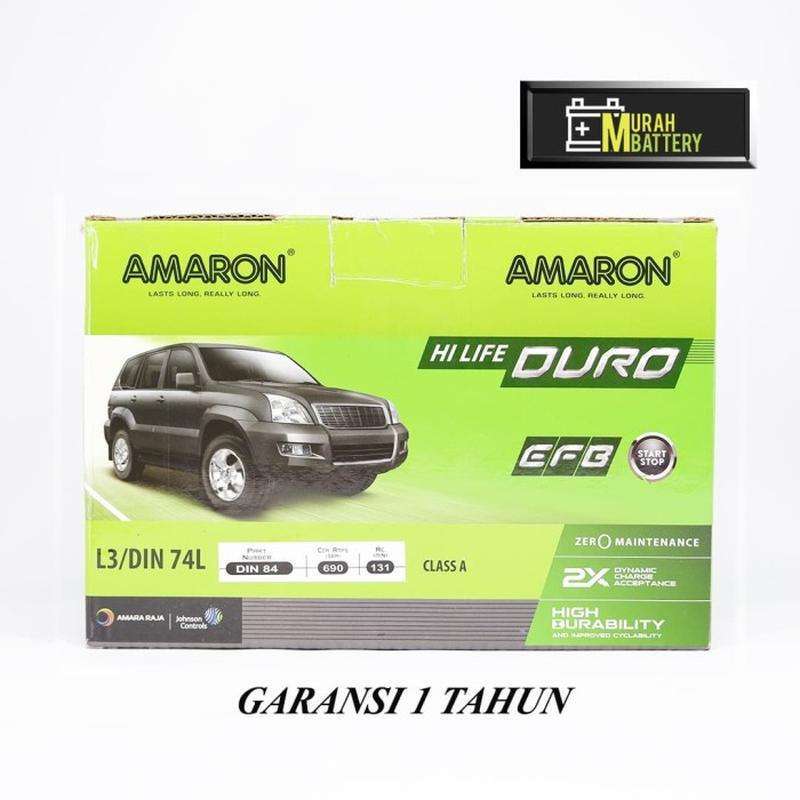 Jual Aki Mobil Toyota Fortuner Vrz Diesel Din 84 58024 Amaron Hi-Life