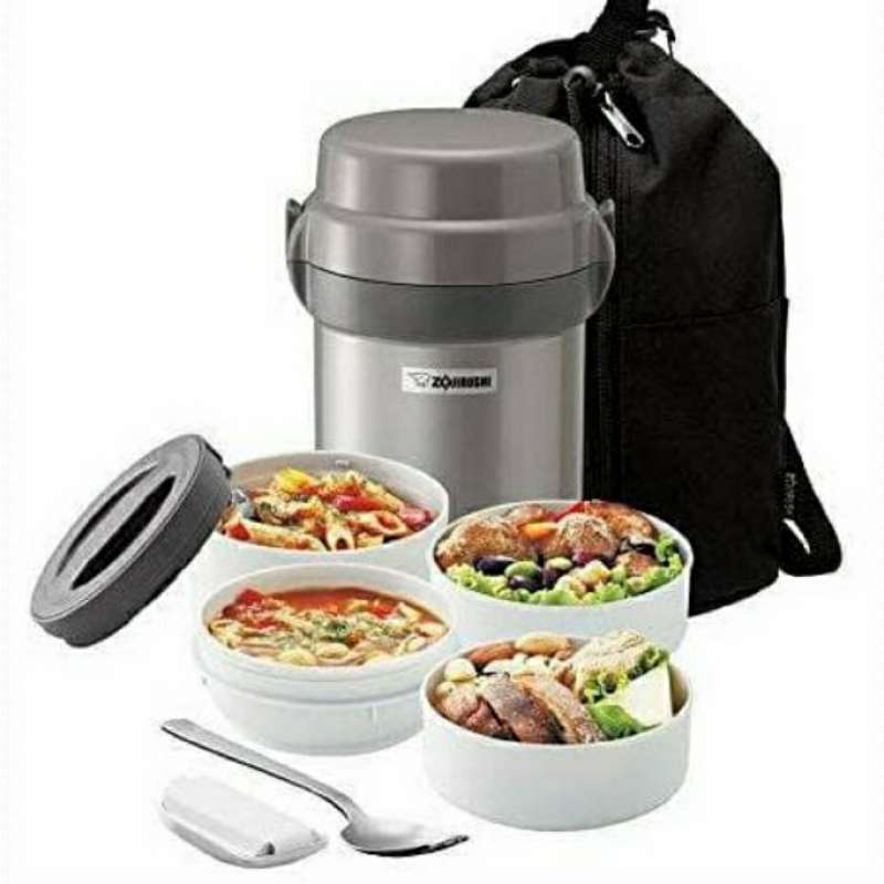 Jual Zojirushi Lunch Box 4 Susu / Thermos Makan di Seller Flakes Store