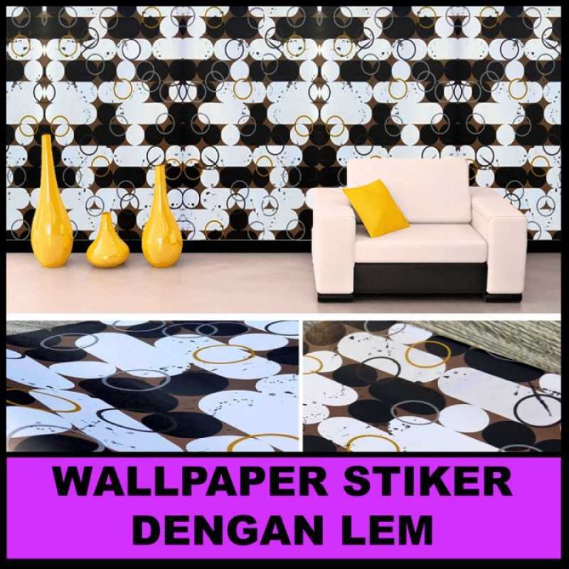 Jual Wallpaper Dinding Stiker Walpaper dinding Kotak Abu 3D 45cmx10m di