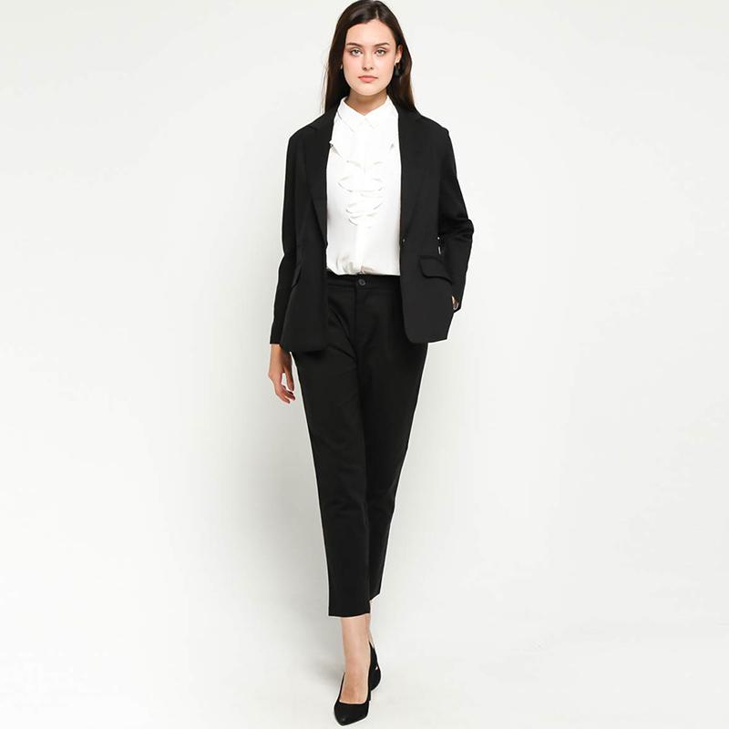 Jual 9 To 12 Blazer Xyili Set with Long Pants 001 Setelan