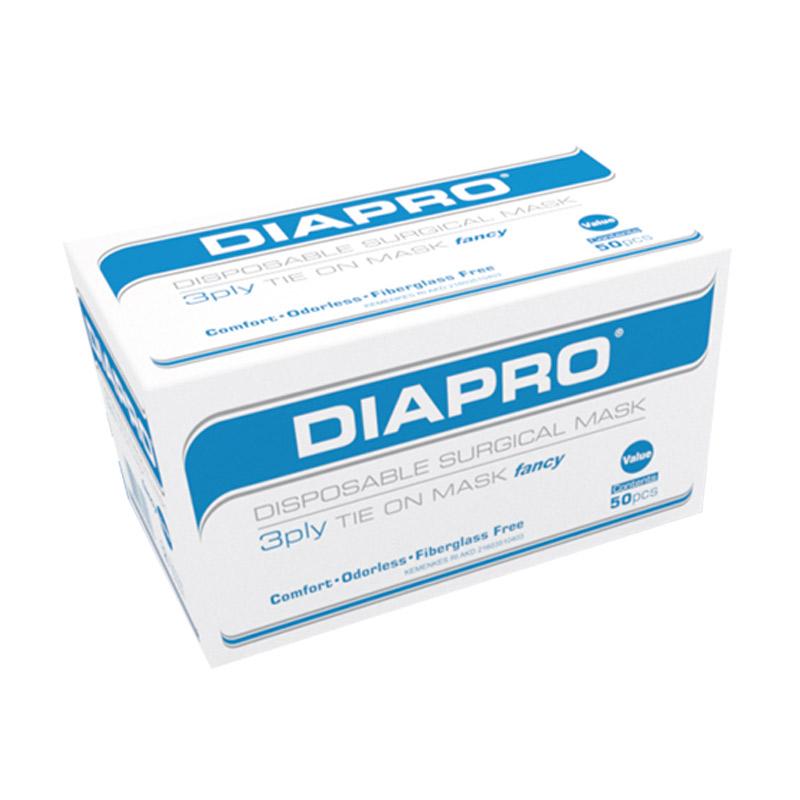 Jual Diapro Tie On Motif Sakura Value Fancy New Mask