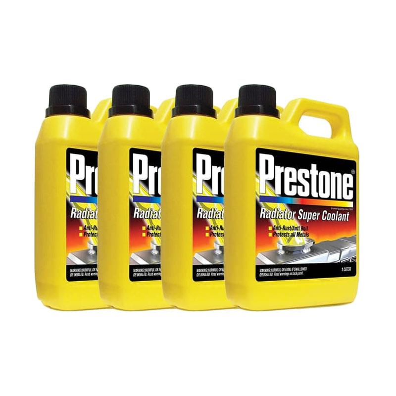 Promo Prestone [BUNDLE isi 4] Radiator Super Coolant Konsentrat Super