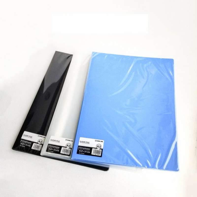 Jual Gratis Ongkir Clear File Simplease A3 King Jim 152ga Isi 20 Lembar