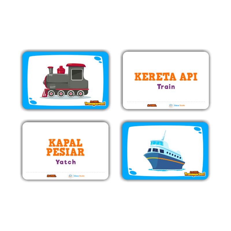 Jual Marbel Profesi Dan Transportasi Kartu Bayi Pintar 