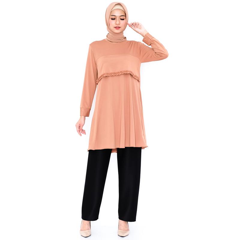 tunik images model terbaru: Tunik Coklat Susu
