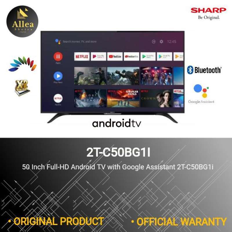 Jual SHARP 2TC50BG1I SMART TV ANDROID 50 INCH FULL HD 2TC50BG1I di