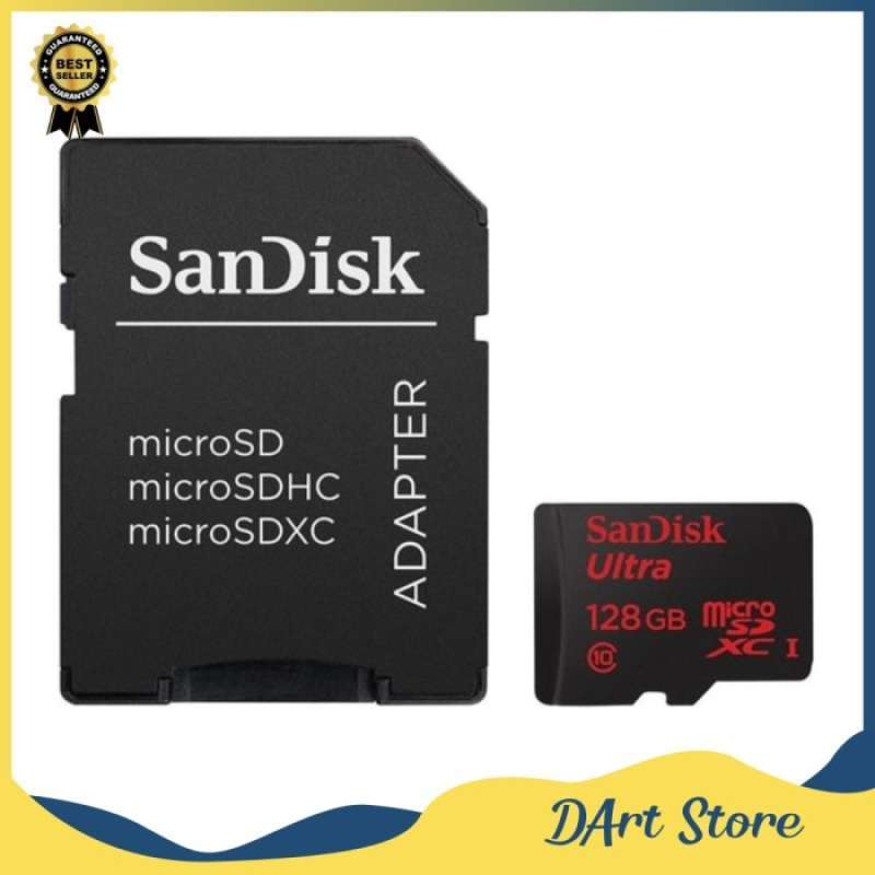 Jual Micro Sd MicroSD Sandisk Ultra 128GB Class 10 128 GB 100mbs UHS ...