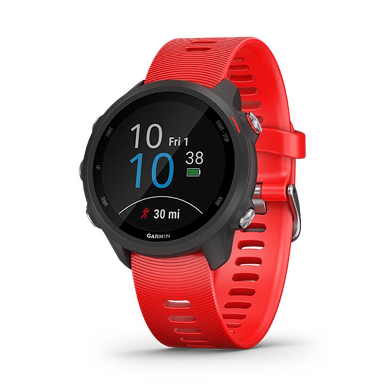 Vhbw Cinturino Di Ricambio In Silicone Per Garmin Forerunner 245 E 245 Music - Nero, 20mm - 3