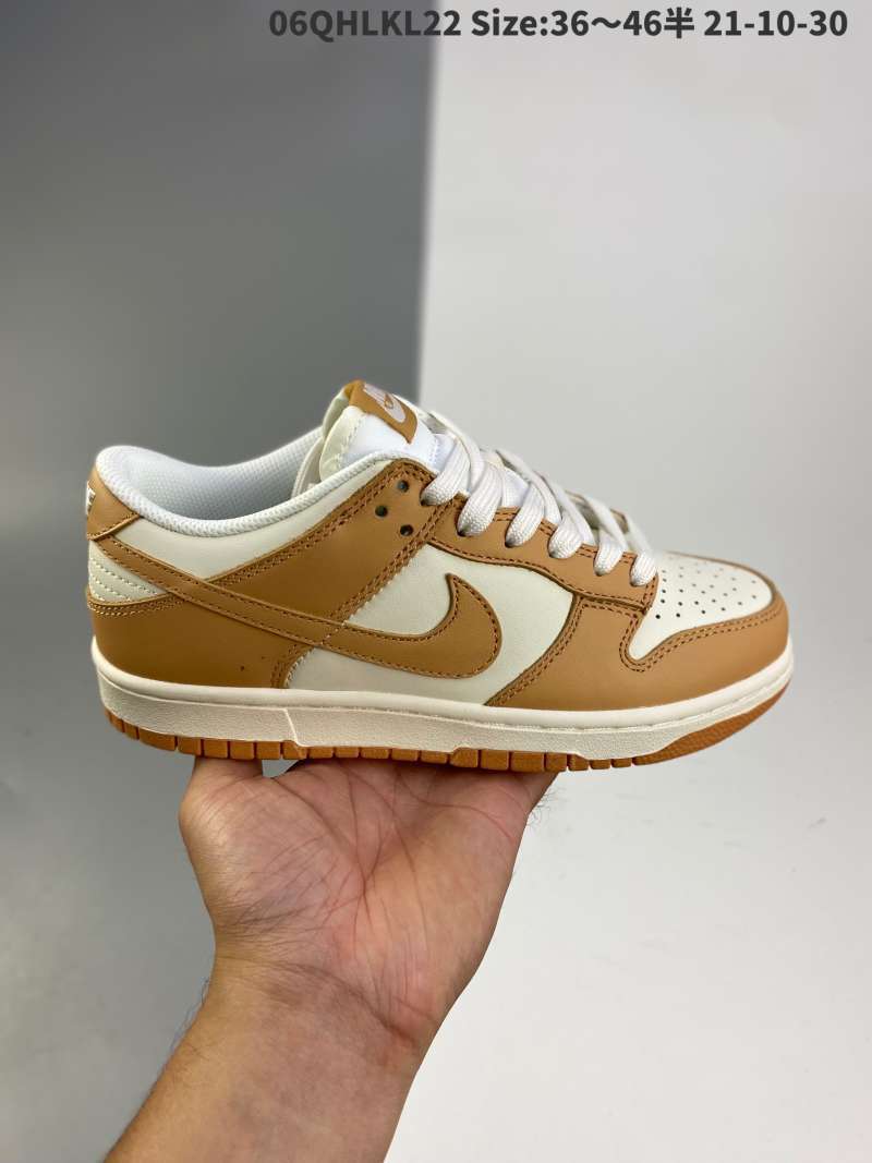 Jual Nike Dunk Low Light Bone retro low top casual skateboard shoe