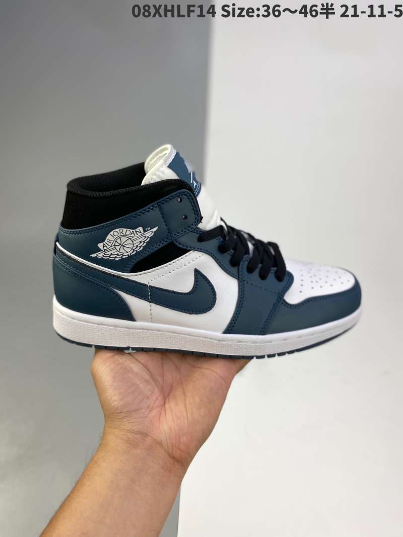 aj1 mid dark teal