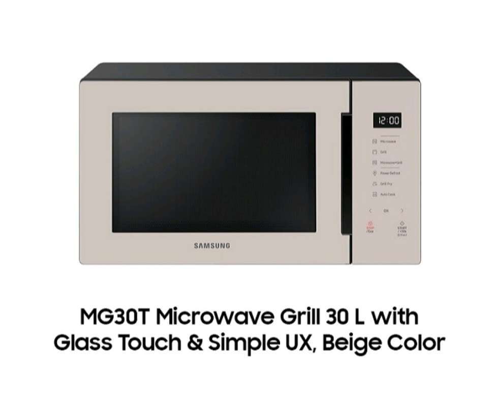 Jual SAMSUNG MG30T5068CF Microwave Grill 30 Liter 1500 Watt with Crusty
