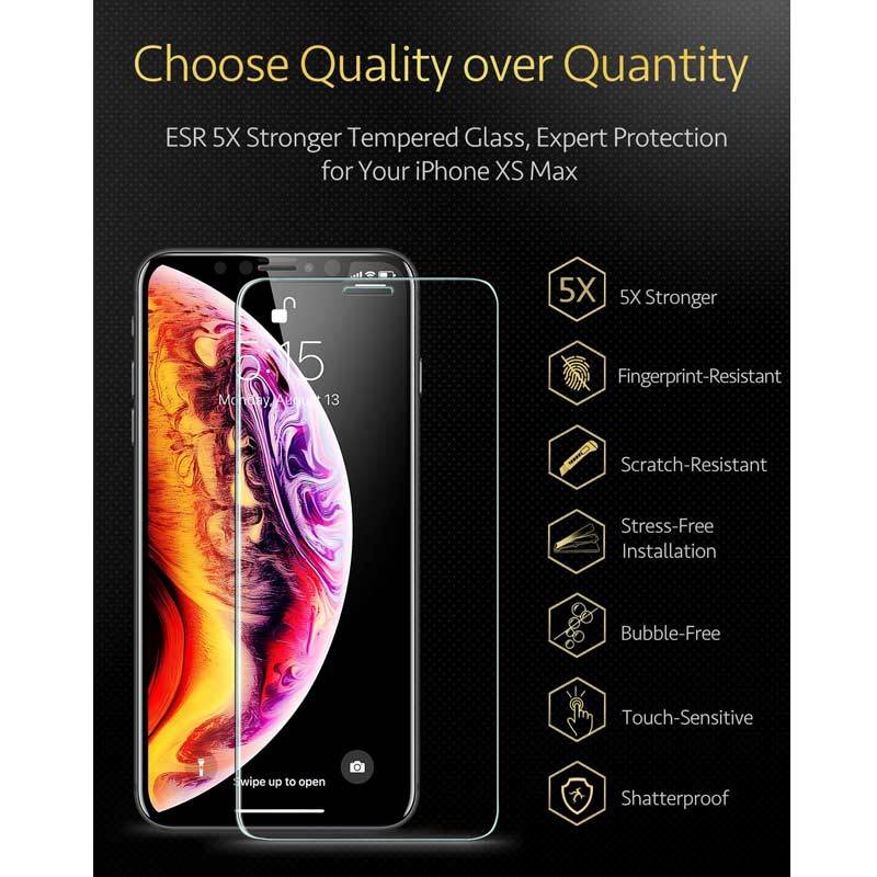 Jual ESR Tempered Glass Screen Protector for iPhone XS Max