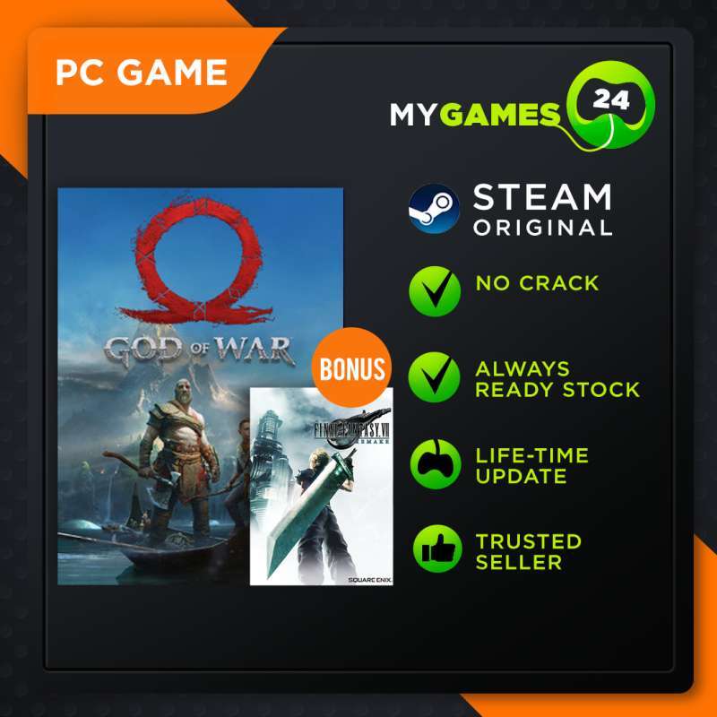 Jual God Of War 4 PC Game Original di Seller MyGames24 - Kota Bekasi ...