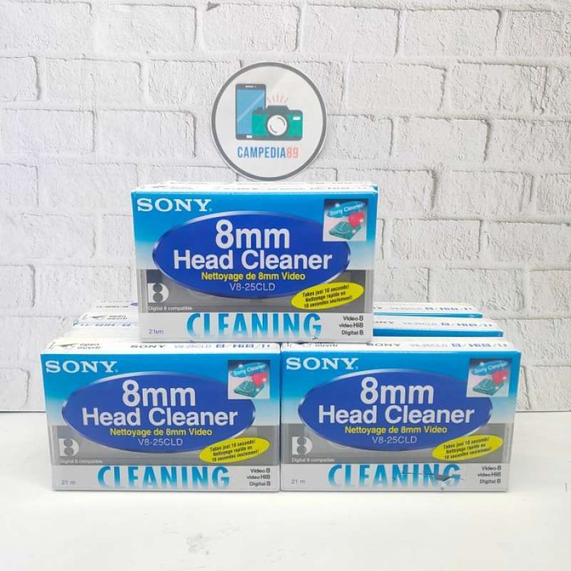 Jual BEST PROMO SONY HEAD CLEANER 8MM VIDEO HI8 di Seller Todaystore
