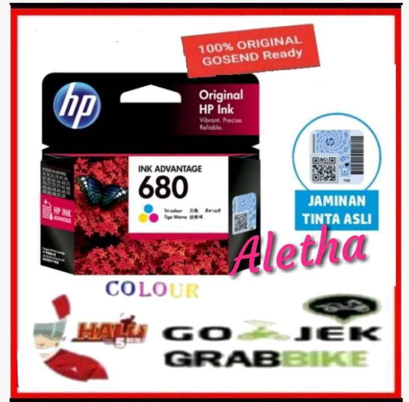 Jual Tinta Printer HP 680 Black. Original Cartridge. di Seller LA