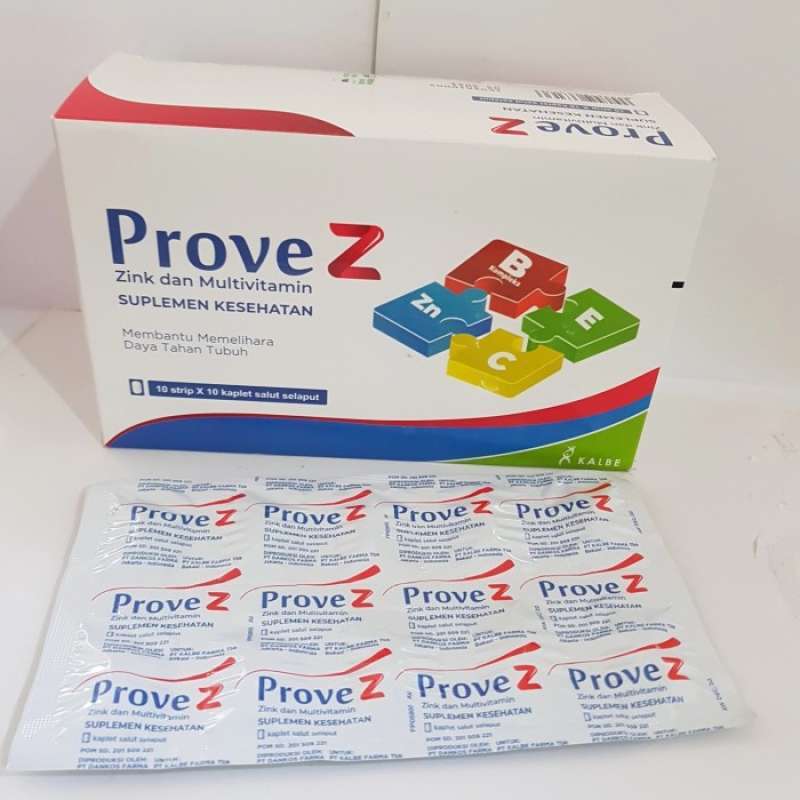 Promo PROVE Z PROPEZ PROVEZ PROP Z PROVE J BOX 10 STRIP KALBE OBAT DAYA