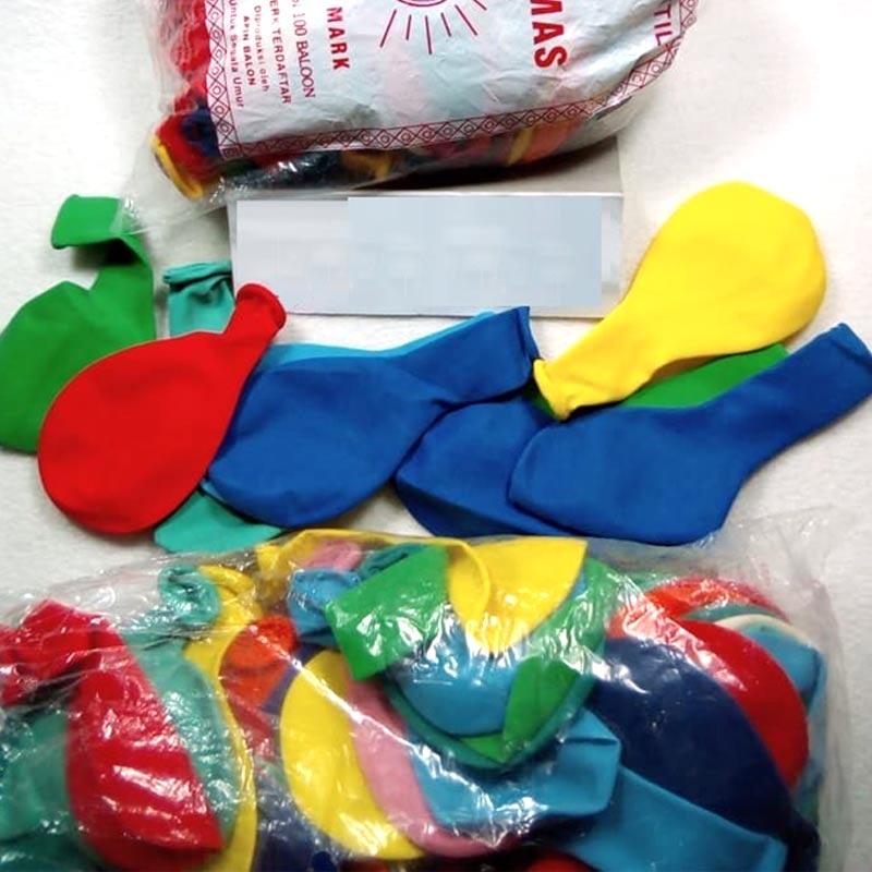 Jual Bohlam Mas Karet Besar Balon [11 x 6 cm/ 100 pcs