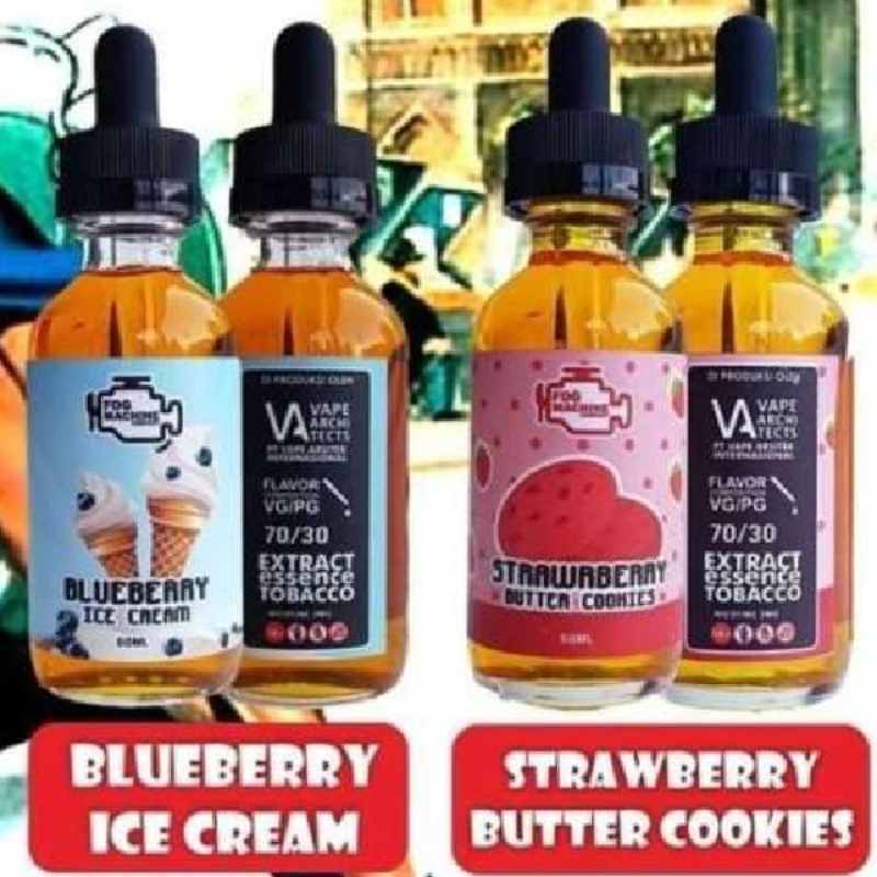 Jual Fog Machine Liquid 60ML Series by Vape Architects Premium Liquid